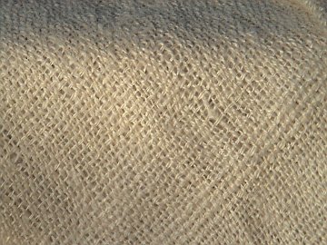 Closeup image of the weave of the throw