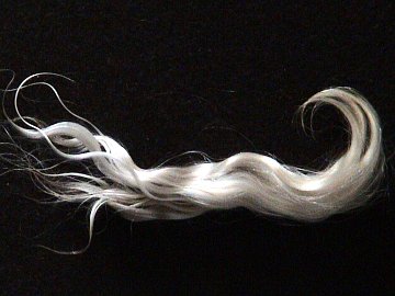 Doll hair natural ombre goatskin angora mohair locks perfect doll hair handdyed