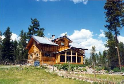 our Montana log home