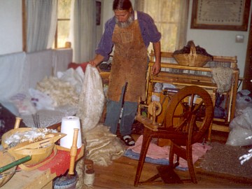 Stan stacking carded mohair