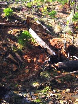 Joe Hall land slide