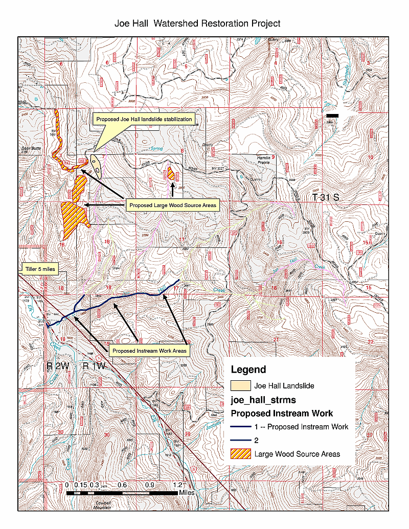 overview of the project area