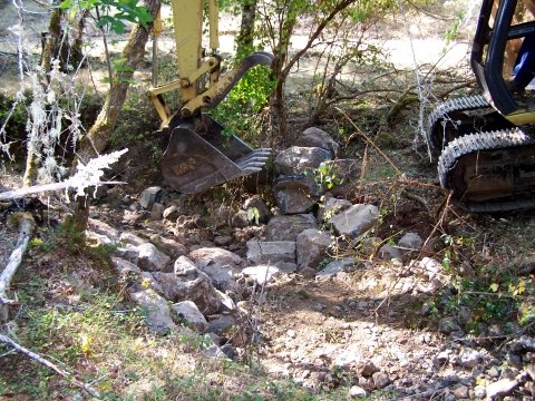 rock weir